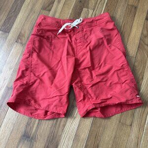 Patagonia Shorts Men's Nylon Solid Orange Size 32